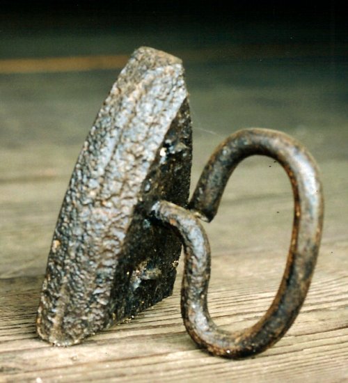 iron handle
              made by blacksmith