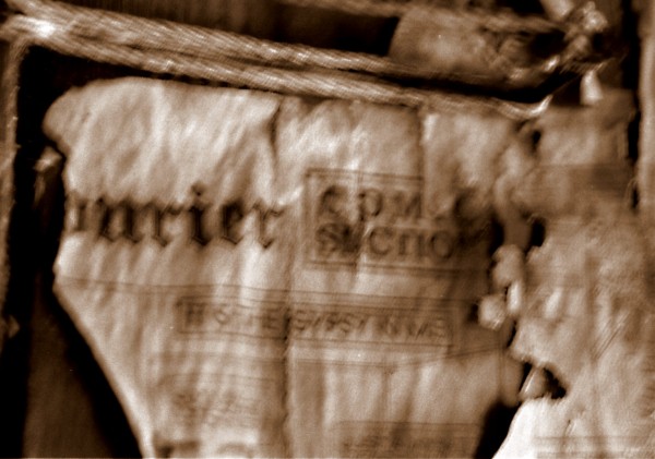 old
              newspaper