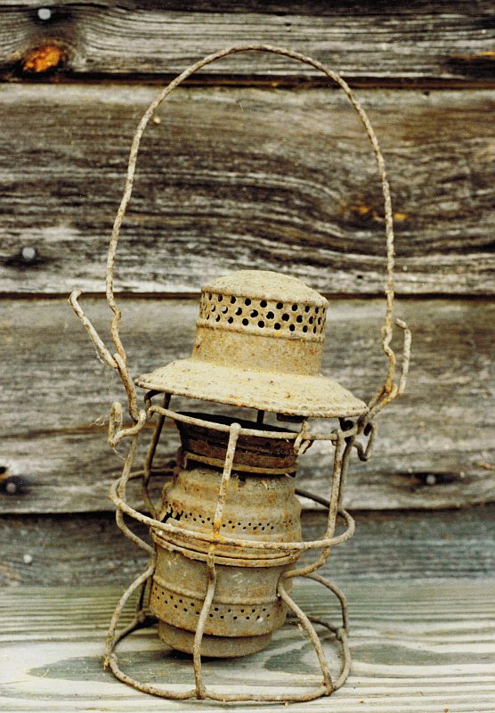 Lantern used at depot