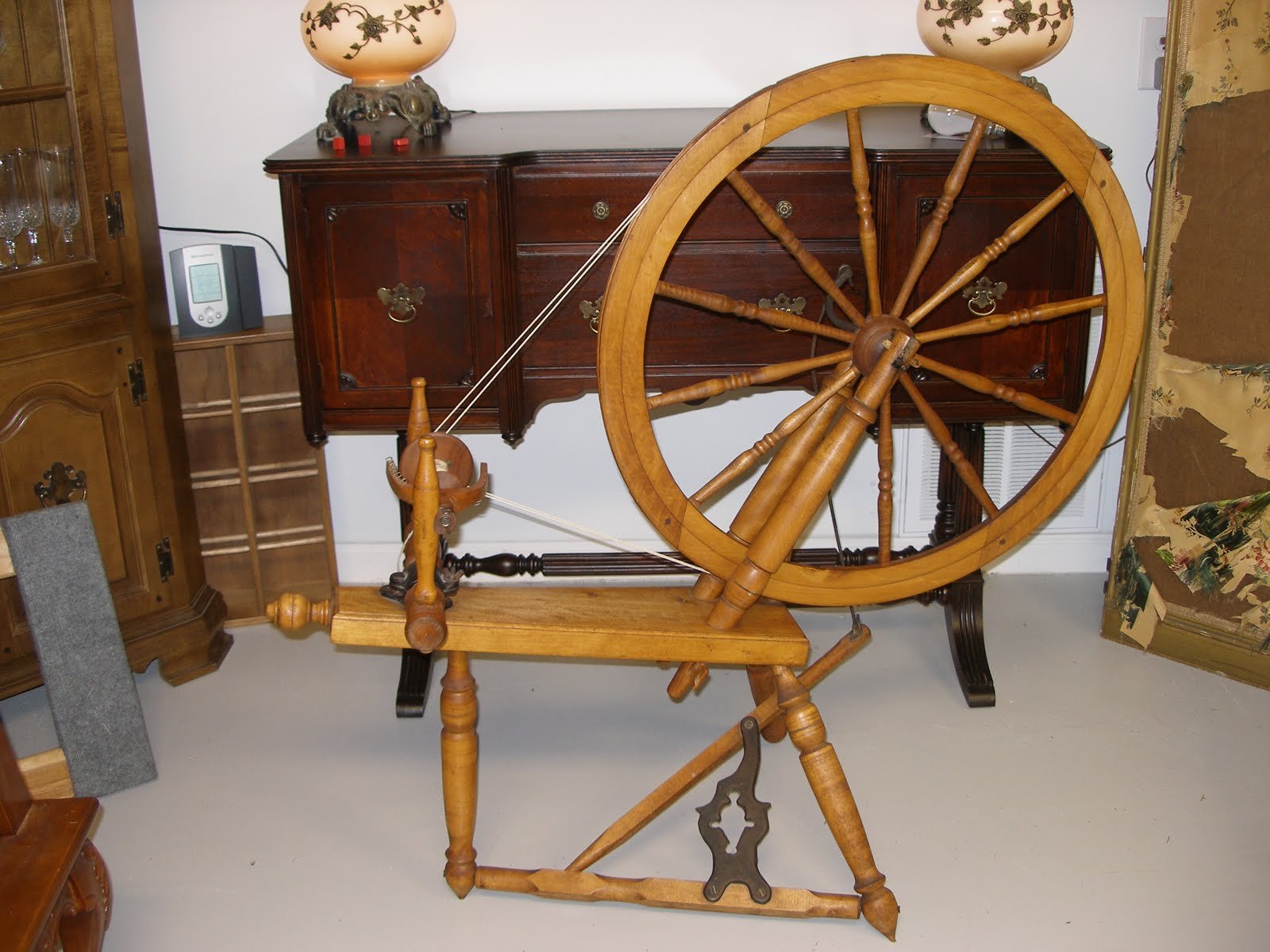 Canadian Production Spinning Wheel